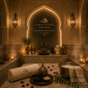 حمام مغربي كلاسيك